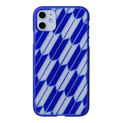 【Web限定】Air Jacket “kiriko” for iPhone11 矢絣 (瑠璃)