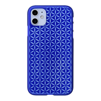 【Web限定】Air Jacket “kiriko” for iPhone11 麻の葉つなぎ (瑠璃)