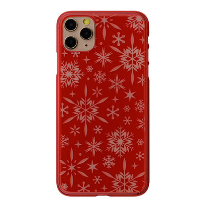 【Web限定】Air Jacket “kiriko” for iPhone11 Pro Max 雪片 (紅)