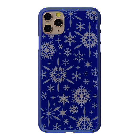 【Web限定】Air Jacket “kiriko” for iPhone11 Pro Max 雪片 (瑠璃)