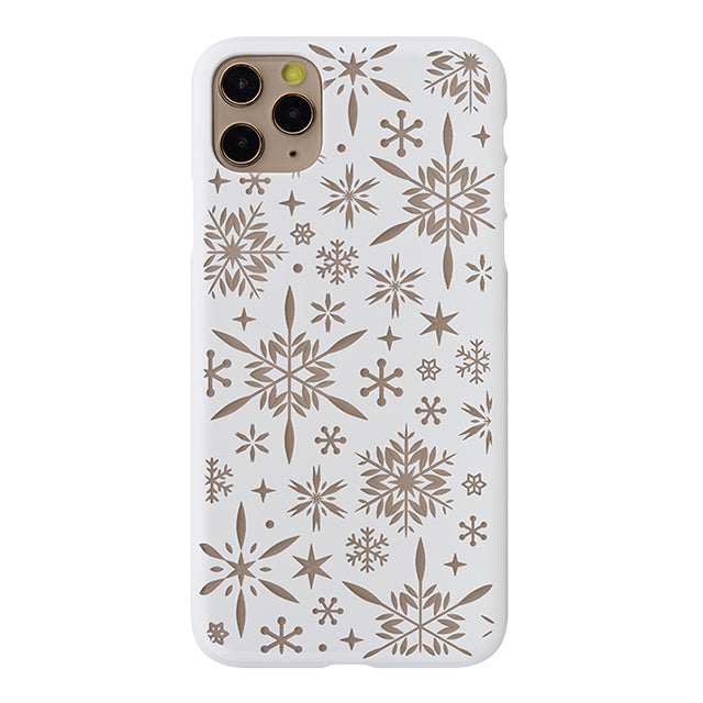 【Web限定】Air Jacket “kiriko” for iPhone11 Pro Max 雪片 (ピュアホワイト)