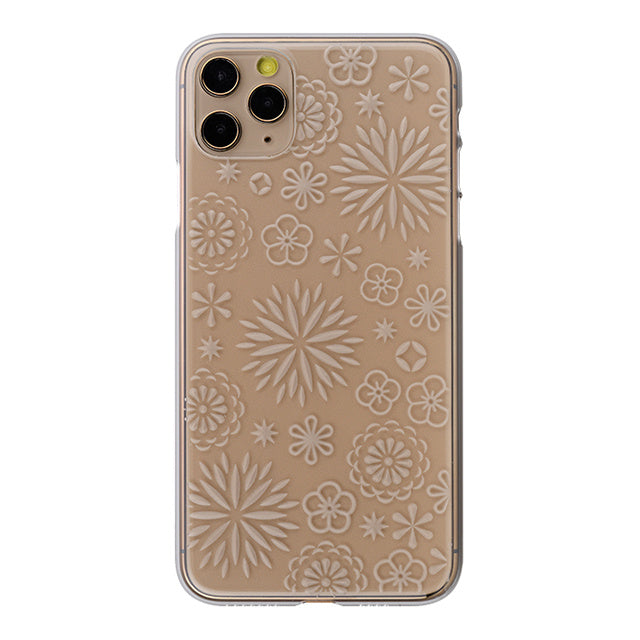 【Web限定】Air Jacket “kiriko” for iPhone11 Pro Max 花 (クリア)