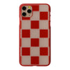 【Web限定】Air Jacket “kiriko” for iPhone11 Pro Max 市松 (紅)