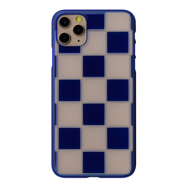 【Web限定】Air Jacket “kiriko” for iPhone11 Pro Max 市松 (瑠璃)