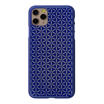 【Web限定】Air Jacket “kiriko” for iPhone11 Pro Max 麻の葉つなぎ (瑠璃)