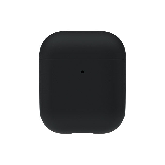 Silicone Dual Cap Case for AirPods (ブラック)