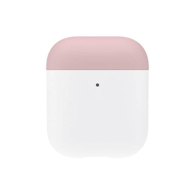 Silicone Dual Cap Case for AirPods (ホワイト)