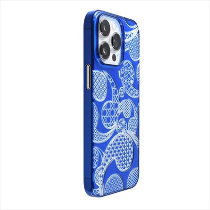 【Web限定】Air Jacket "kiriko" for iPhone 14 Pro Max 三つ巴(瑠璃)