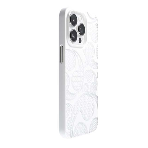 【Web限定】Air Jacket "kiriko" for iPhone 14 Pro Max 三つ巴(ピュアホワイト)