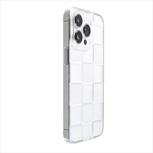 【Web限定】Air Jacket "kiriko" for iPhone 14 Pro Max 市松(クリア)