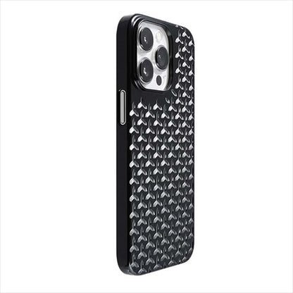 【Web限定】Air Jacket "kiriko" for iPhone 14 Pro Max 毘沙門亀甲(ピアノブラック)