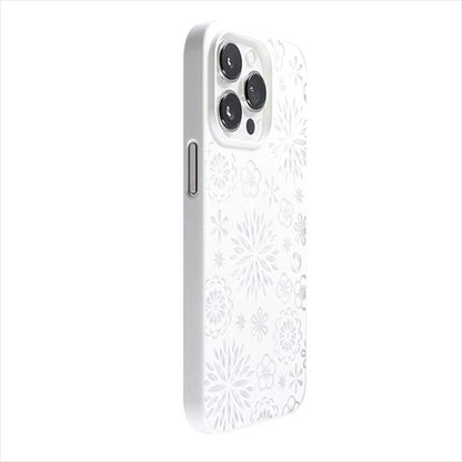 【Web限定】Air Jacket "kiriko" for iPhone 14 Pro Max 花(ピュアホワイト)