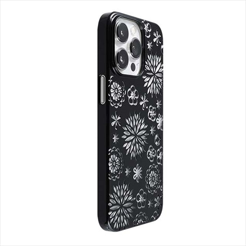 【Web限定】Air Jacket "kiriko" for iPhone 14 Pro Max 花(ピアノブラック)