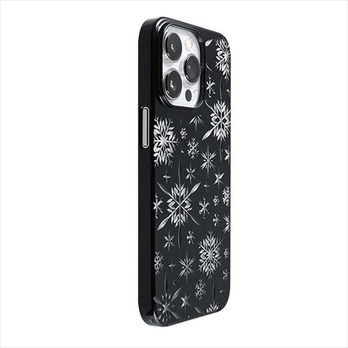 【Web限定】Air Jacket "kiriko" for iPhone 14 Pro Max 雪片(ピアノブラック)