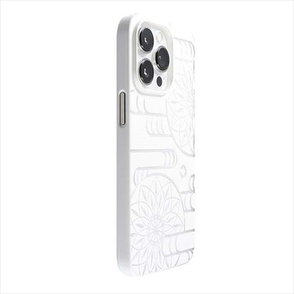 【Web限定】Air Jacket "kiriko" for iPhone 14 Pro Max エ霞に鞠(ピュアホワイト)