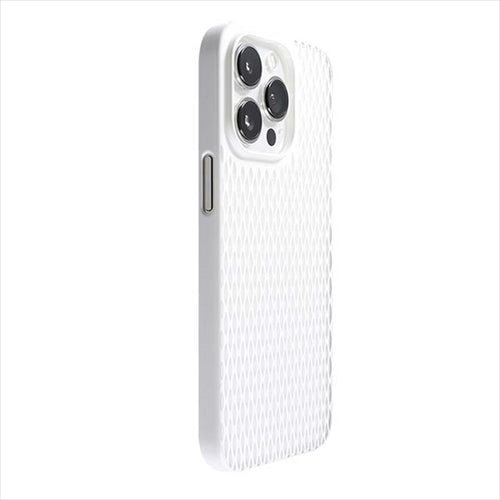 【Web限定】Air Jacket "kiriko" for iPhone 14 Pro Max 米つなぎ(ピュアホワイト)