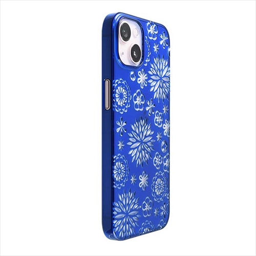 【Web限定】Air Jacket "kiriko" for iPhone 14 花(瑠璃)