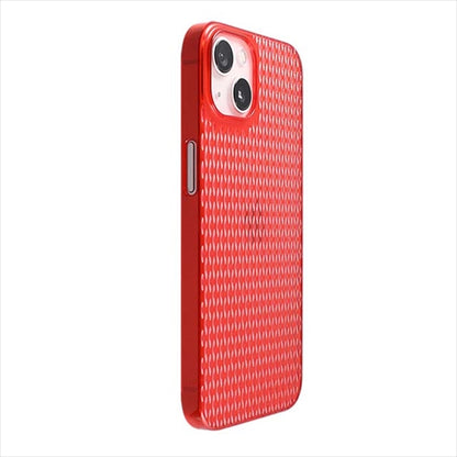 【Web限定】Air Jacket "kiriko" for iPhone 14 米つなぎ(紅)