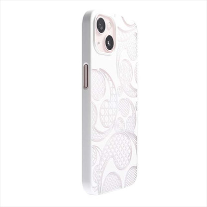 【Web限定】Air Jacket "kiriko" for iPhone 14 Plus 三つ巴(ピュアホワイト)