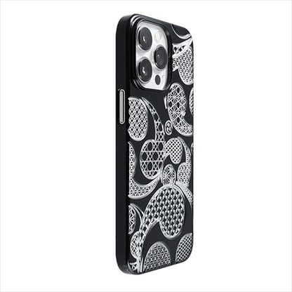 【Web限定】Air Jacket "kiriko" for iPhone 14 Pro 三つ巴(ピアノブラック)