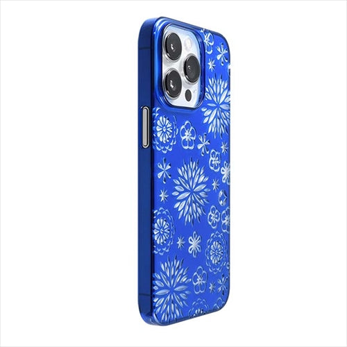 【Web限定】Air Jacket "kiriko" for iPhone 14 Pro 花(瑠璃)