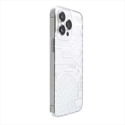 【Web限定】Air Jacket "kiriko" for iPhone 14 Pro エ霞に鞠(クリア)