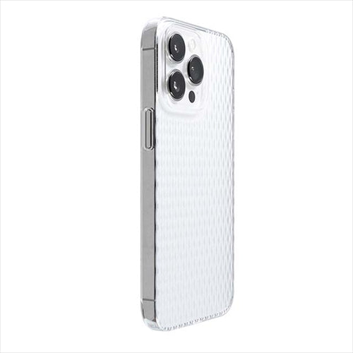 【Web限定】Air Jacket "kiriko" for iPhone 14 Pro 米つなぎ(クリア)