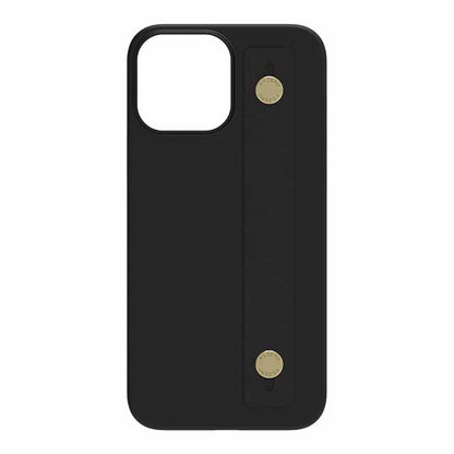 【Web限定】AirJacket Leather Band A(Black) iPhone 13 Pro Max (Black)