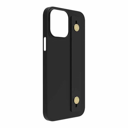 【Web限定】AirJacket Leather Band A(Black) iPhone 13 Pro Max (Black)