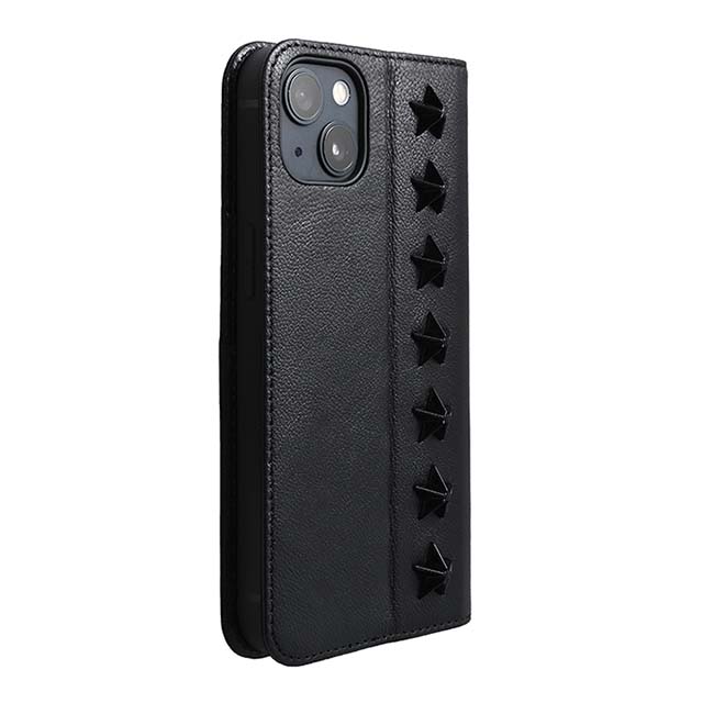 【Web限定】Premium Leather Studs Case for iPhone 13 (ブラック)