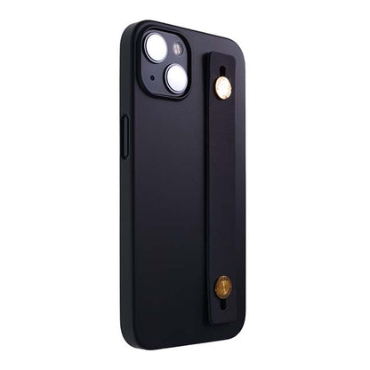 【Web限定】AirJacket Leather Band A(Black) iPhone 13 (Black)