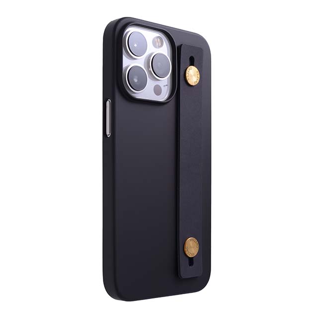 【Web限定】AirJacket Leather Band A(Black) iPhone 13 Pro (Black)