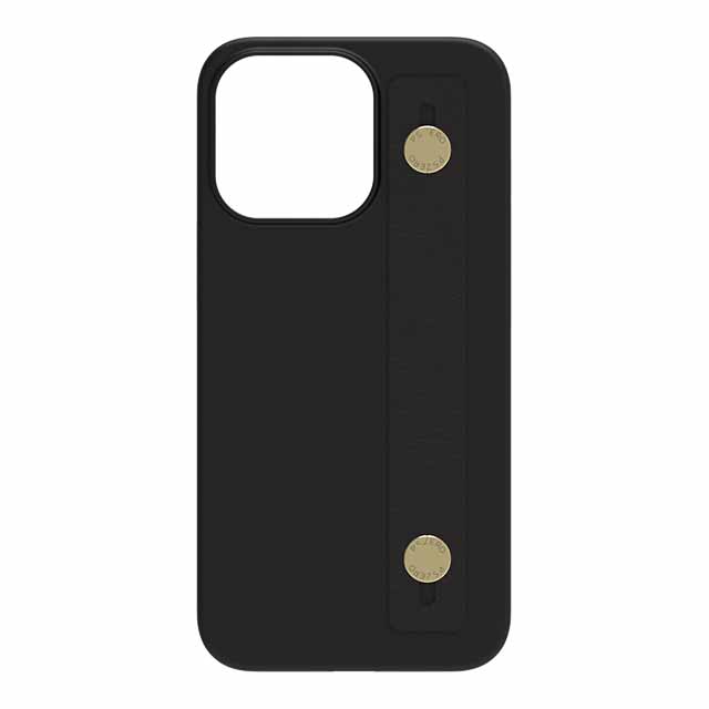 【Web限定】AirJacket Leather Band A(Black) iPhone 13 Pro (Black)