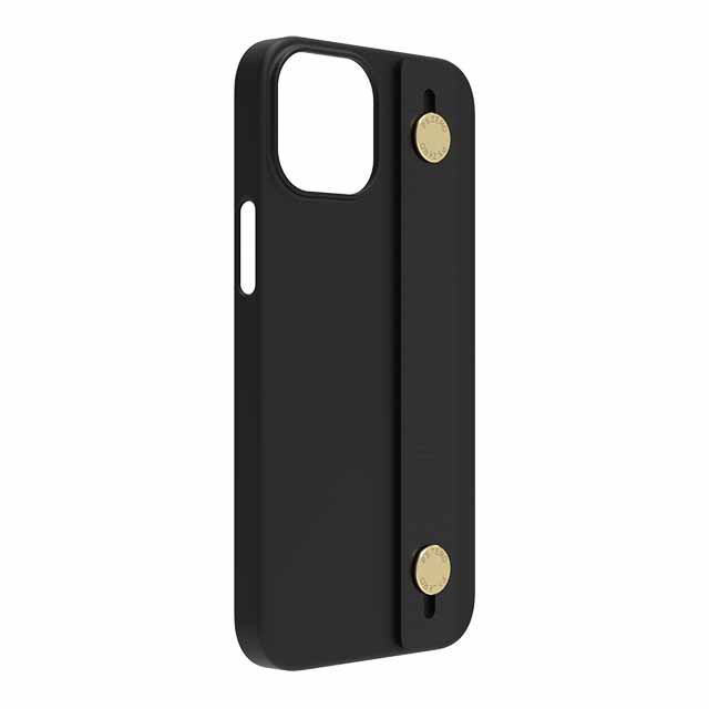 【Web限定】AirJacket Leather Band A(Black) iPhone 13 mini (Black)