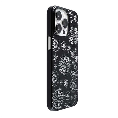 【Web限定】Air Jacket "kiriko" for iPhone 15 Pro Max 花(ピアノブラック)