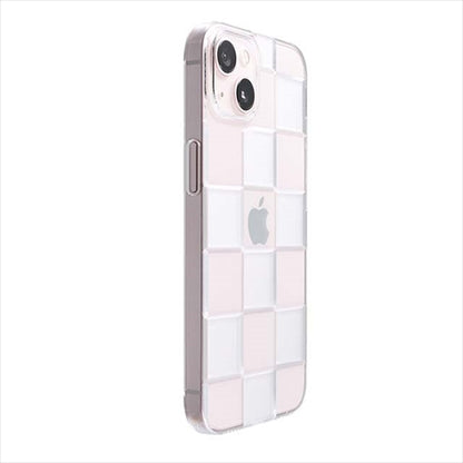 【Web限定】Air Jacket "kiriko" for iPhone 15 市松(クリア)