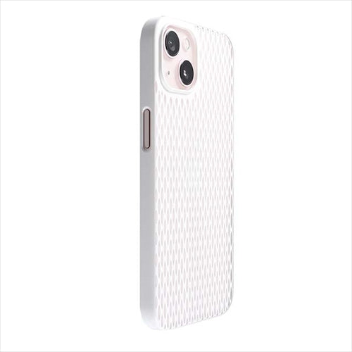 【Web限定】Air Jacket "kiriko" for iPhone 15 米つなぎ(ピュアホワイト)