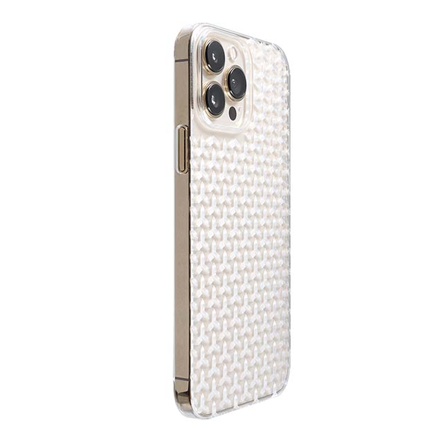 【Web限定】Air Jacket "kiriko" for iPhone 13 Pro Max 毘沙門亀甲 (クリア)