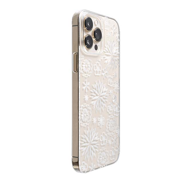 【Web限定】Air Jacket "kiriko" for iPhone 13 Pro Max 花 (クリア)