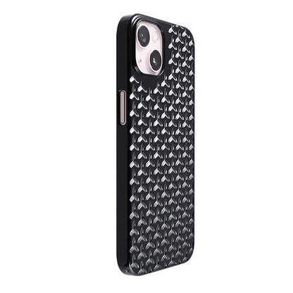 【Web限定】Air Jacket "kiriko" for iPhone 13 毘沙門亀甲 (ピアノブラック)