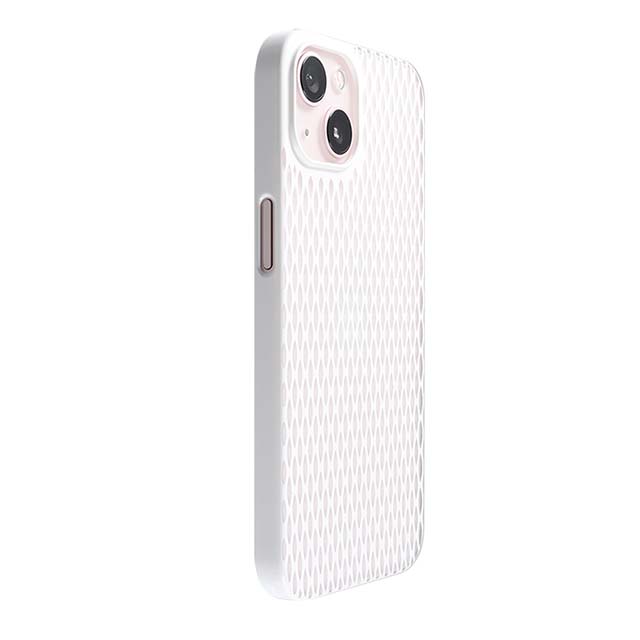 【Web限定】Air Jacket "kiriko" for iPhone 13 米つなぎ (ピュアホワイト)