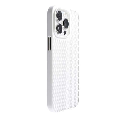 【Web限定】Air Jacket "kiriko" for iPhone 13 Pro 米つなぎ (ピュアホワイト)