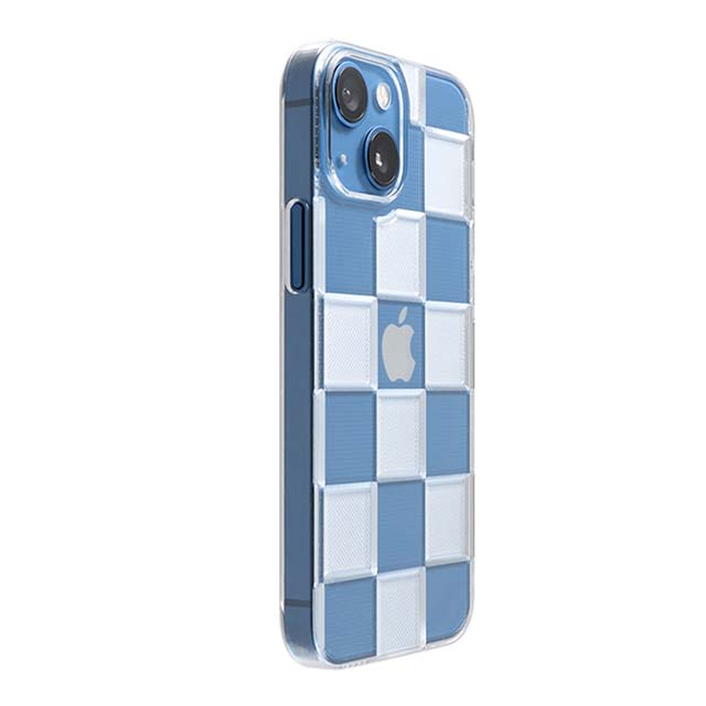 【Web限定】Air Jacket "kiriko" for iPhone 13 mini 市松 (クリア)