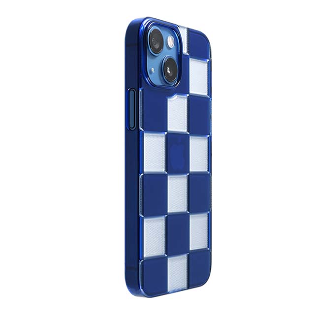 【Web限定】Air Jacket "kiriko" for iPhone 13 mini 市松 (瑠璃)