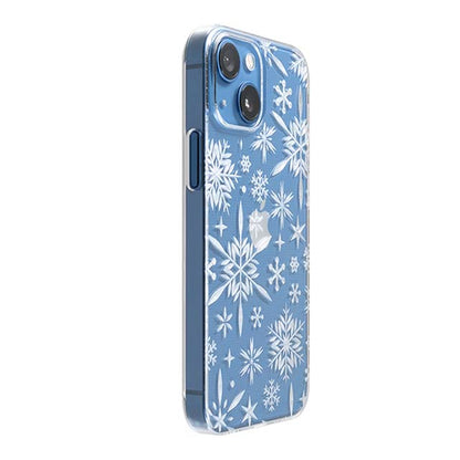 【Web限定】Air Jacket "kiriko" for iPhone 13 mini 雪片 (クリア)