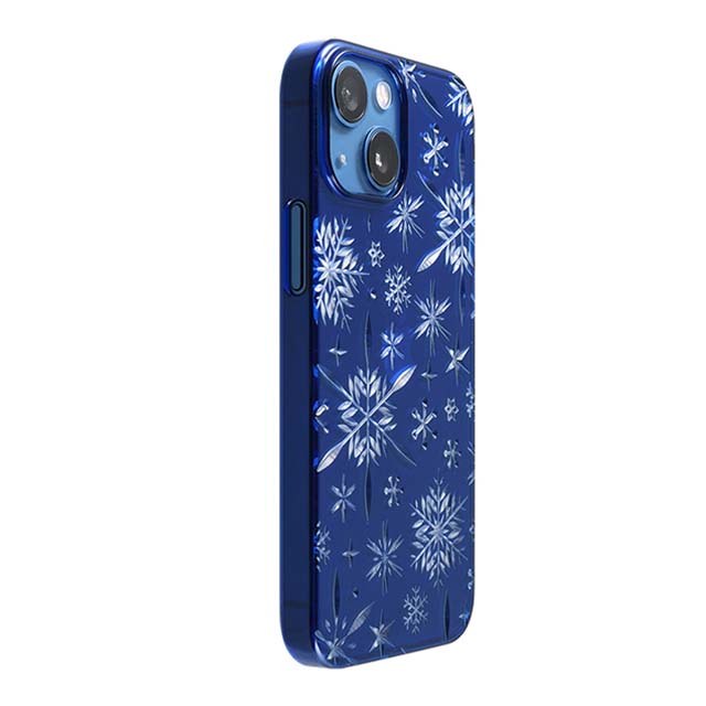 【Web限定】Air Jacket "kiriko" for iPhone 13 mini 雪片 (瑠璃)