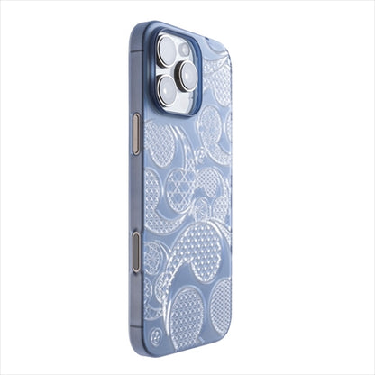 【Web限定】Air Jacket "kiriko" for iPhone 16 Pro Max 三つ巴(クリアネイビー)