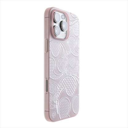 【Web限定】Air Jacket "kiriko" for iPhone 16 Pro Max 三つ巴(クリアピンク)