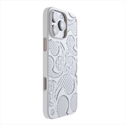 【Web限定】Air Jacket "kiriko" for iPhone 16 Pro Max 三つ巴(ピュアホワイト)