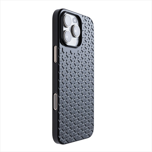 【Web限定】Air Jacket "kiriko" for iPhone 16 Pro Max 毘沙門亀甲(ピアノブラック)